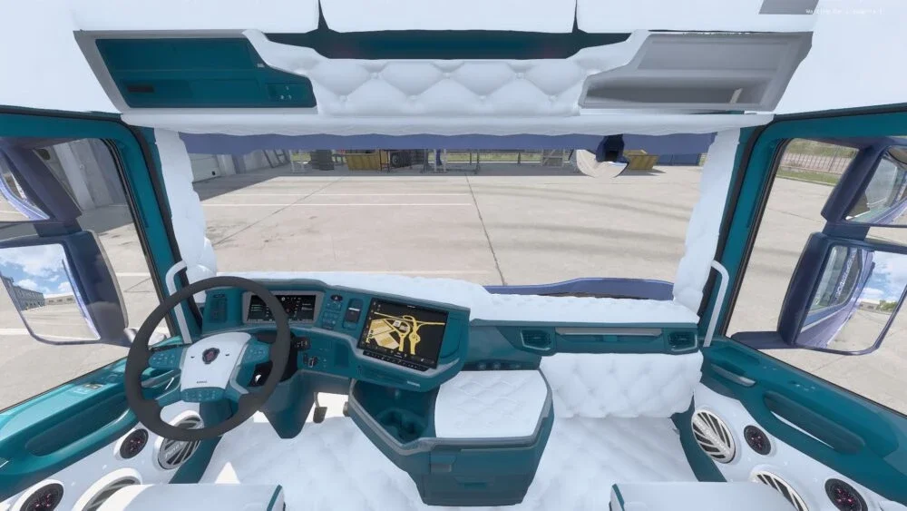 Scania S Italian Style Melpignano Interior v1.0 3