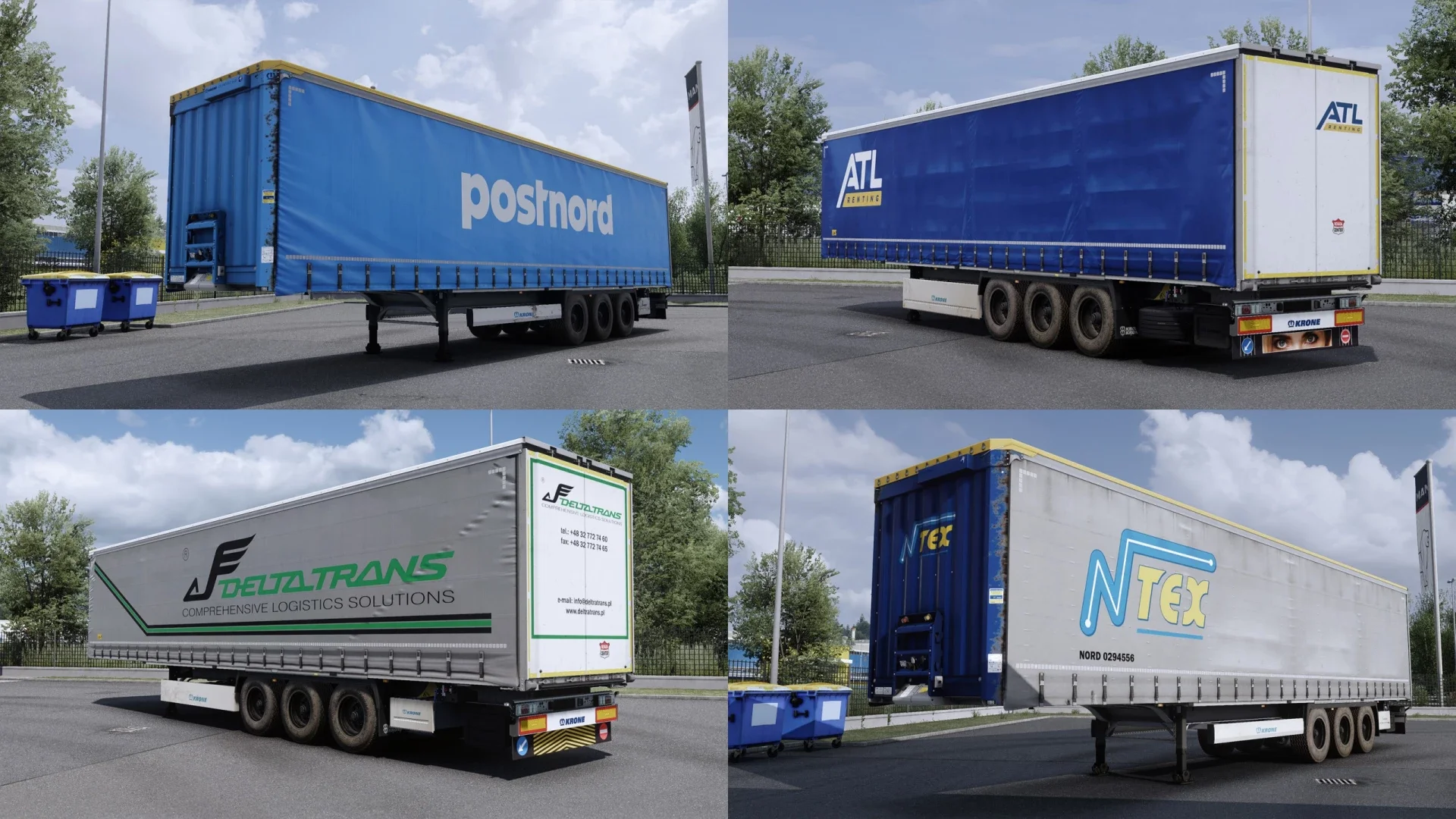 SCS Krone Realistic Skinpack v2.0