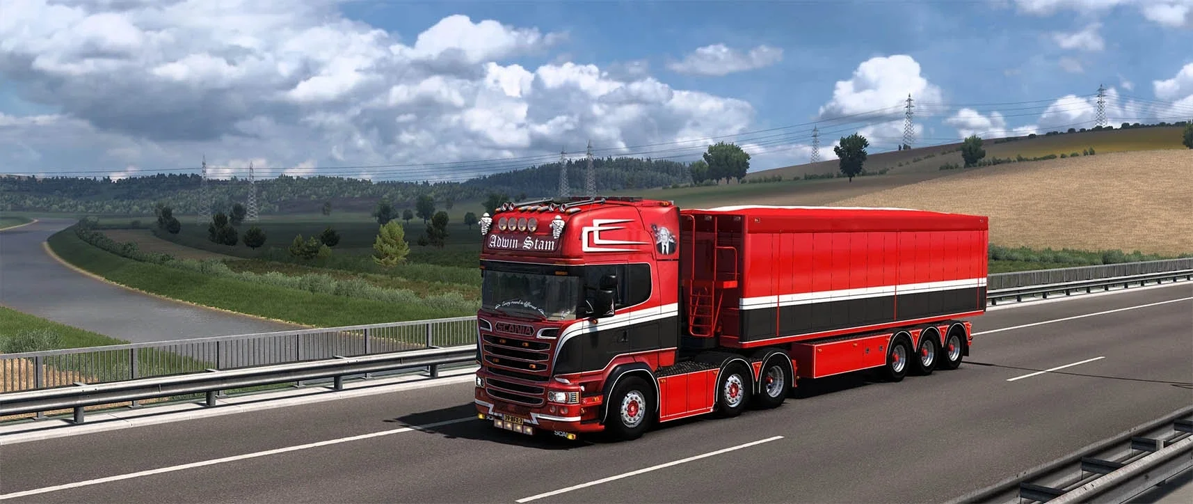 Scania R580 Adwin Stam v8.0 2