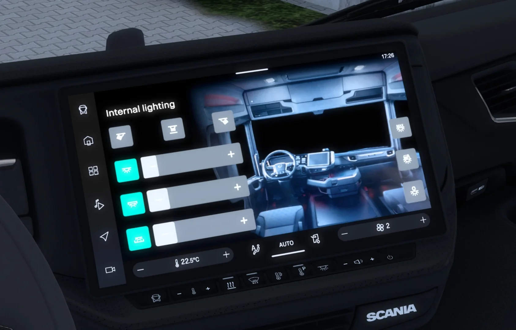 Realistic Scania SmartDash v1.651 3
