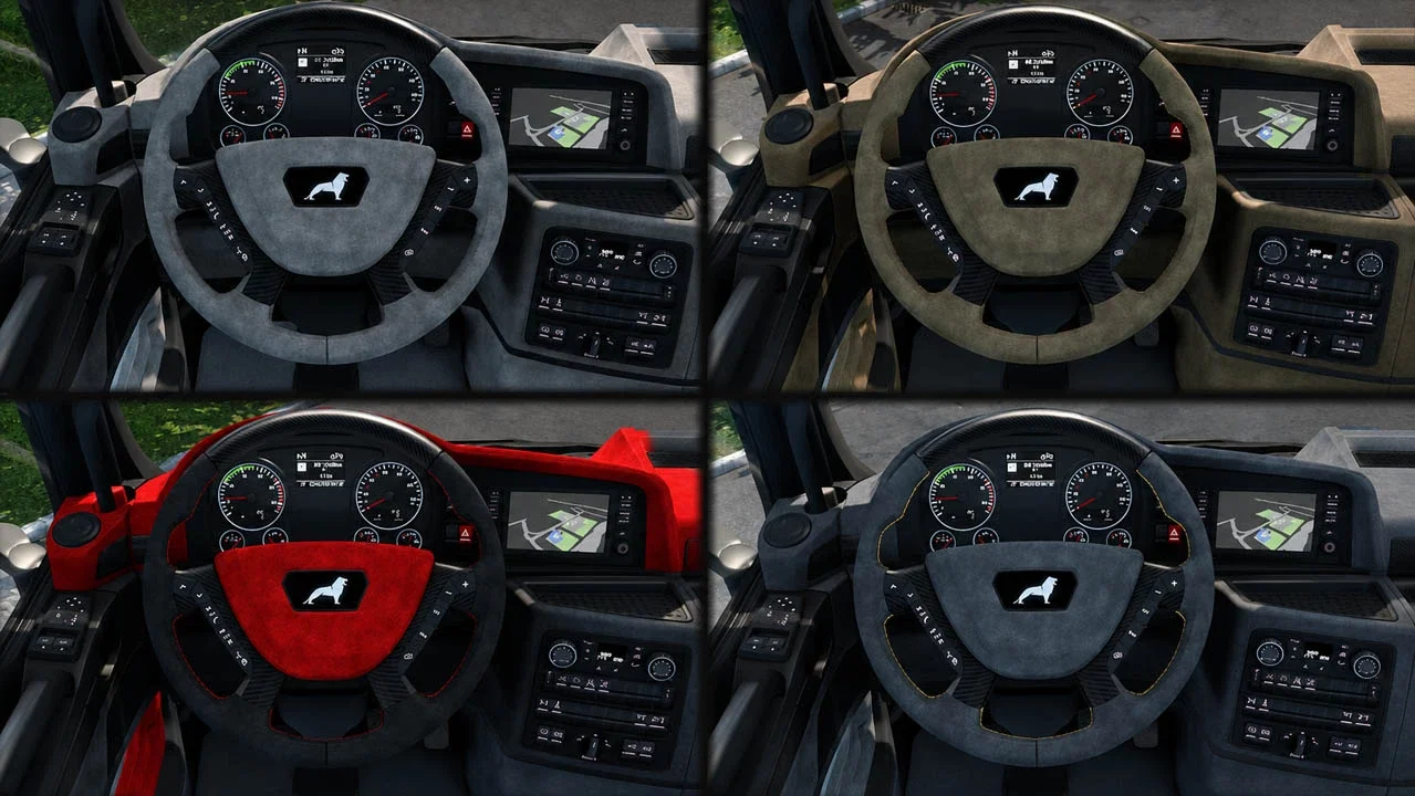 MAN TGX E6 Interior Pack v1.5 3