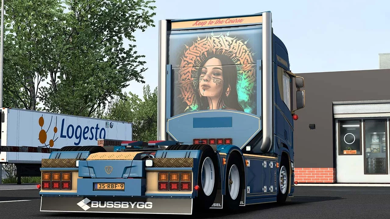 Scania R580s Harsha Customs v7.0 3