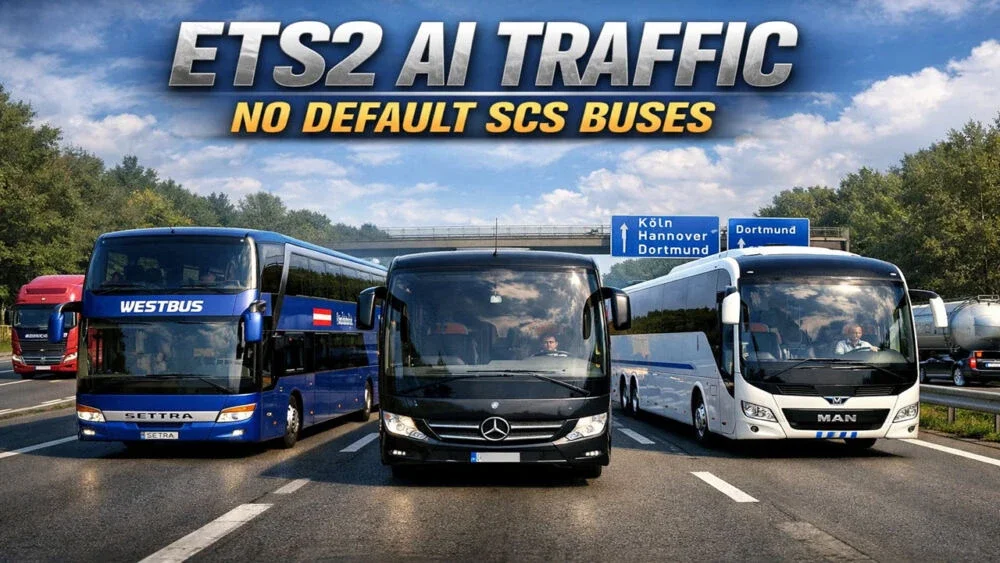 AI Traffic No Default SCS Buses V1.0