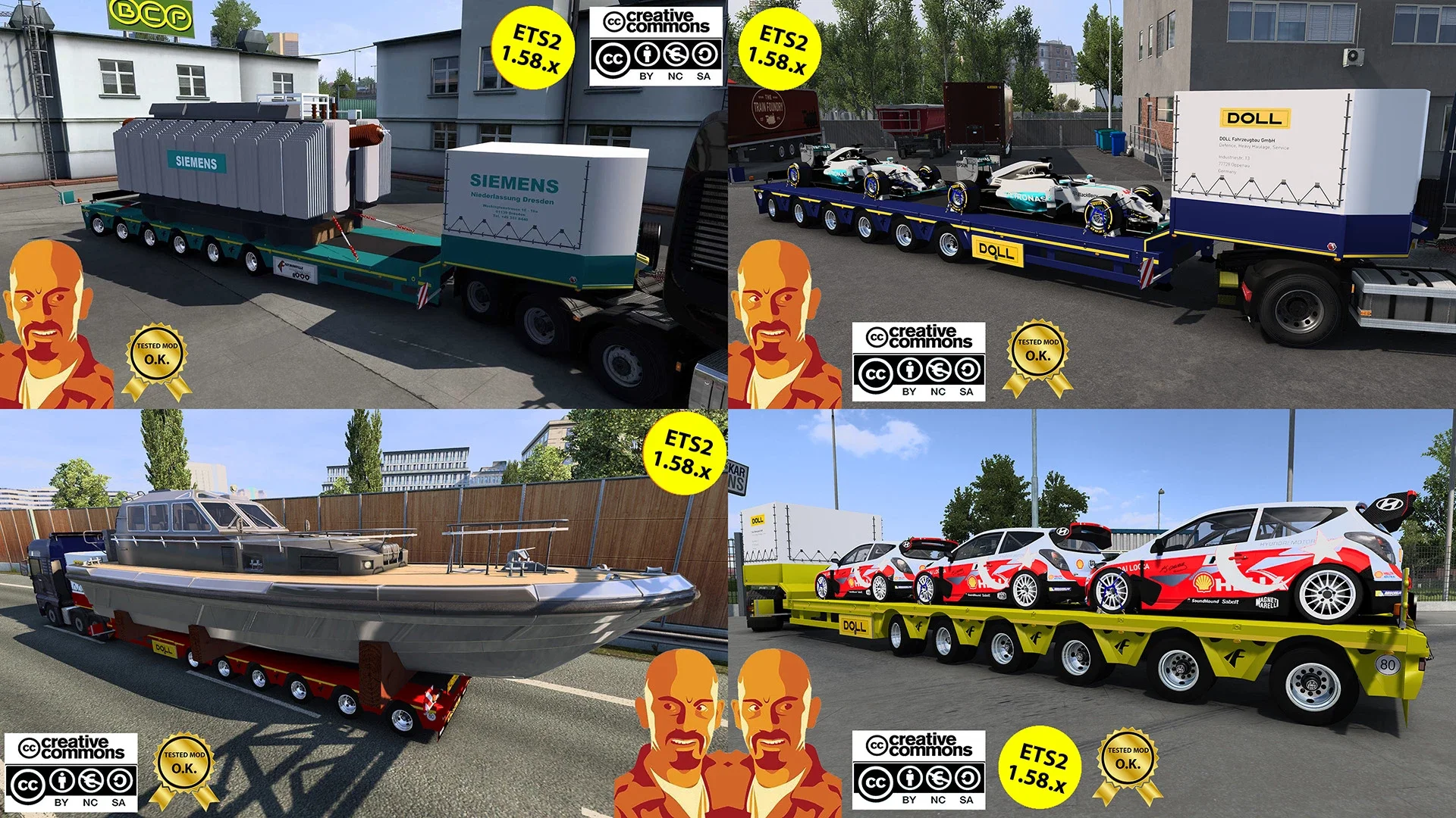 DOLL SPECIAL TRANSPORT TRAILER v4.0