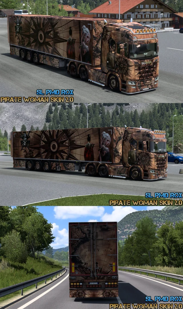 Pirate Woman Skin v2.0 2