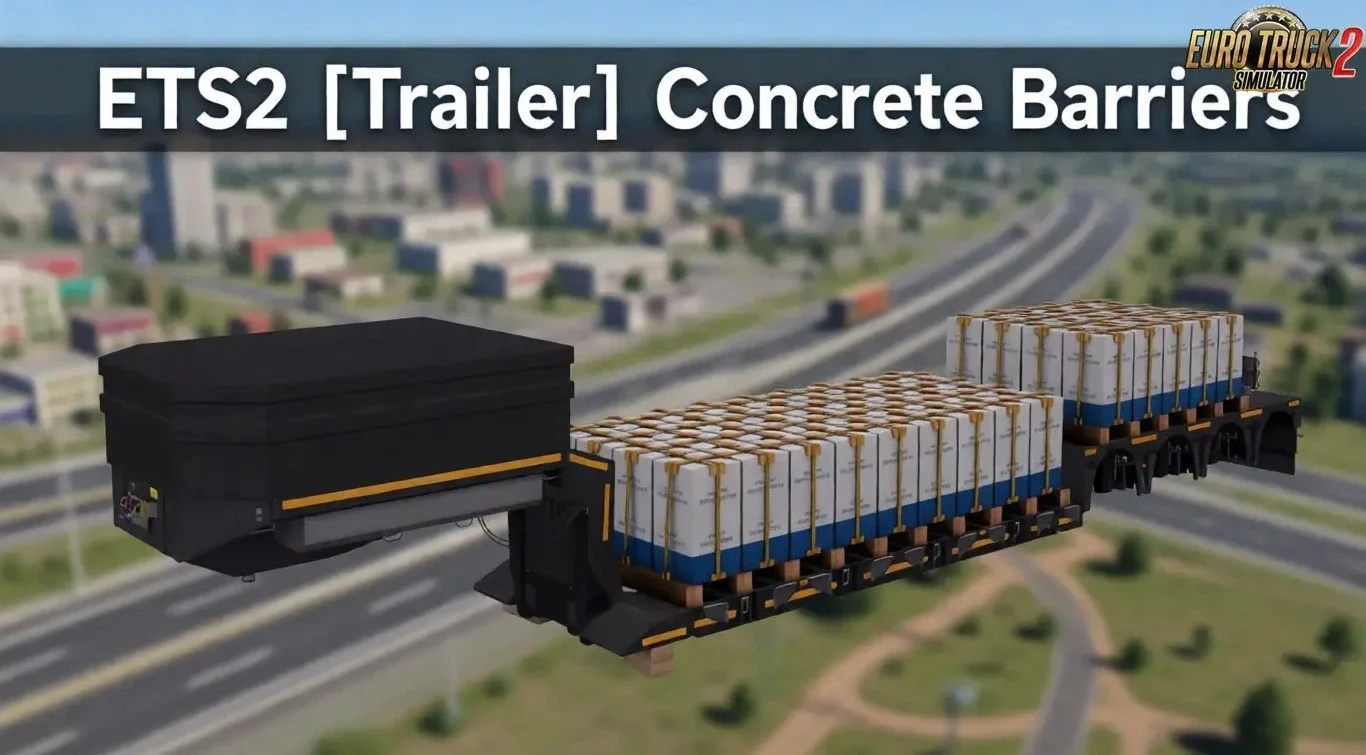 Concrete Barriers Cargo v1.59