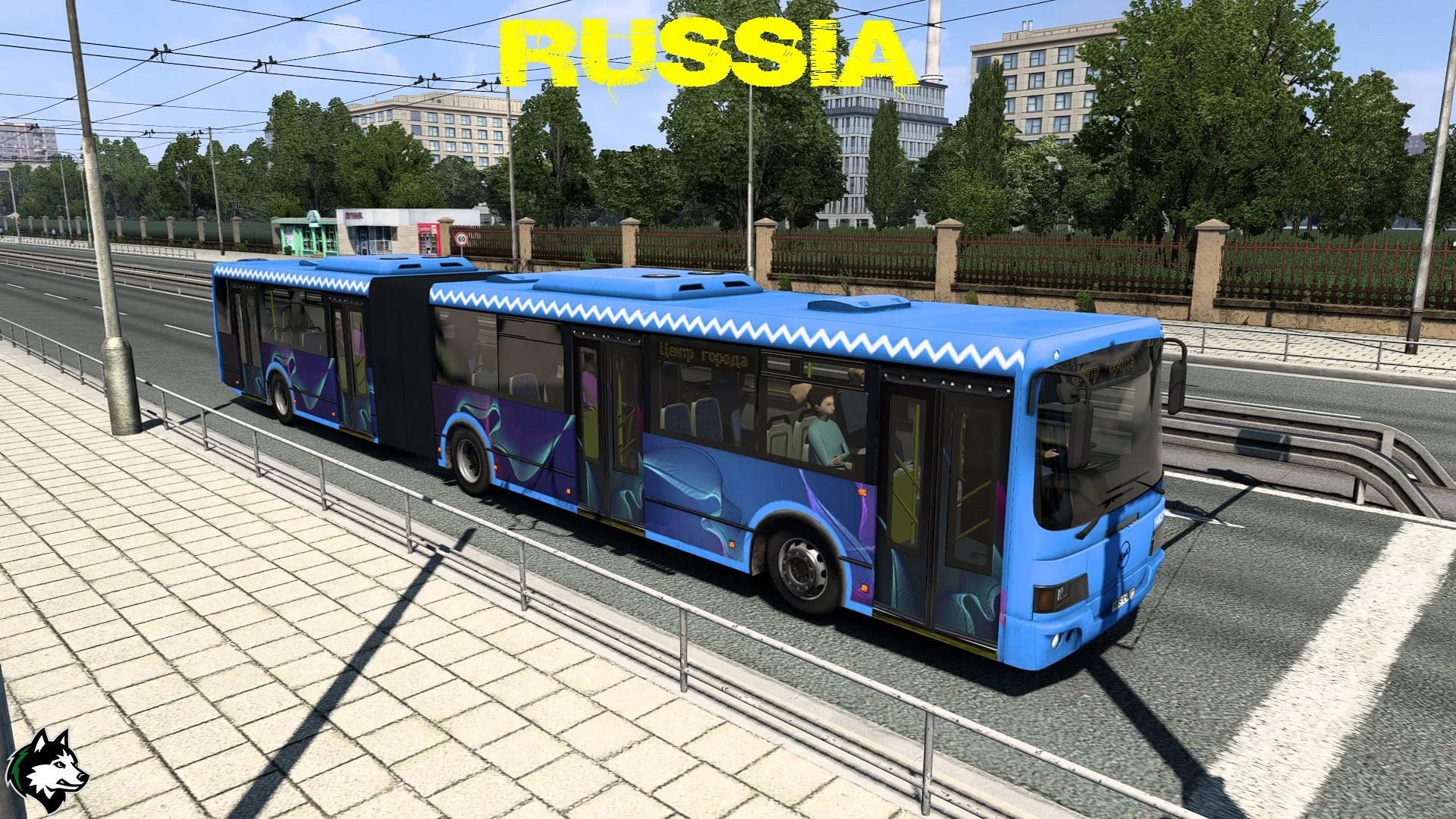 Pack city buses into traffic v1.5 2