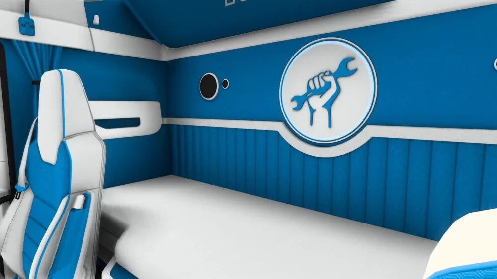 Insanux White/Blue + Orange/Black S16 Super Interior 2