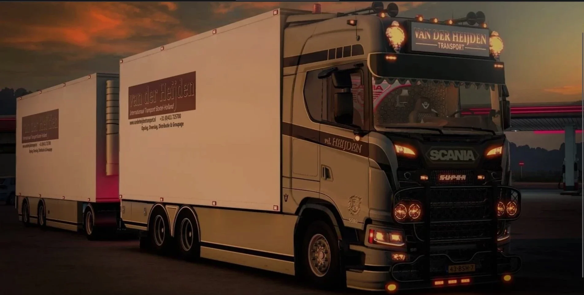 Scania S580 V8 Thermo Line Tandem v4.0