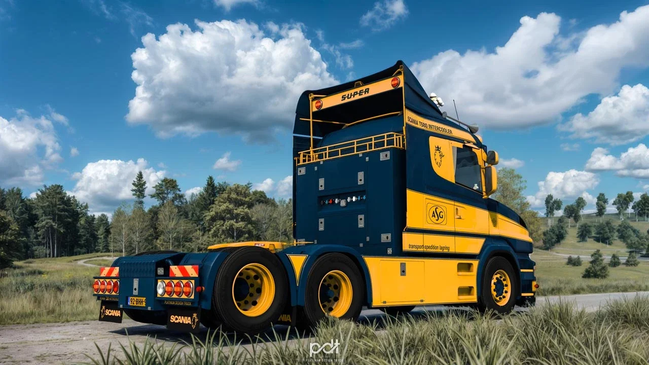 Scania T580 ASG Transport + Trailer v4.0