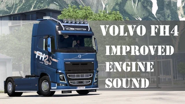Volvo FH4 improved engine sound v2.6