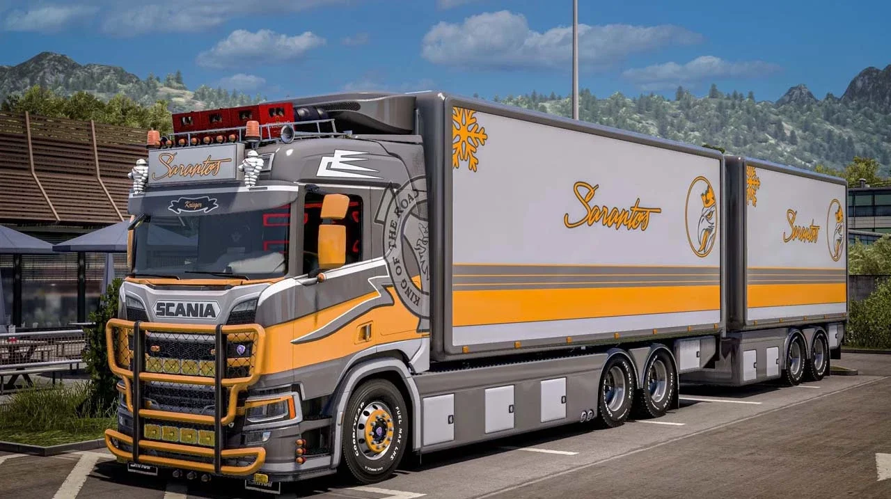 Scania NexGen R580 Megamod