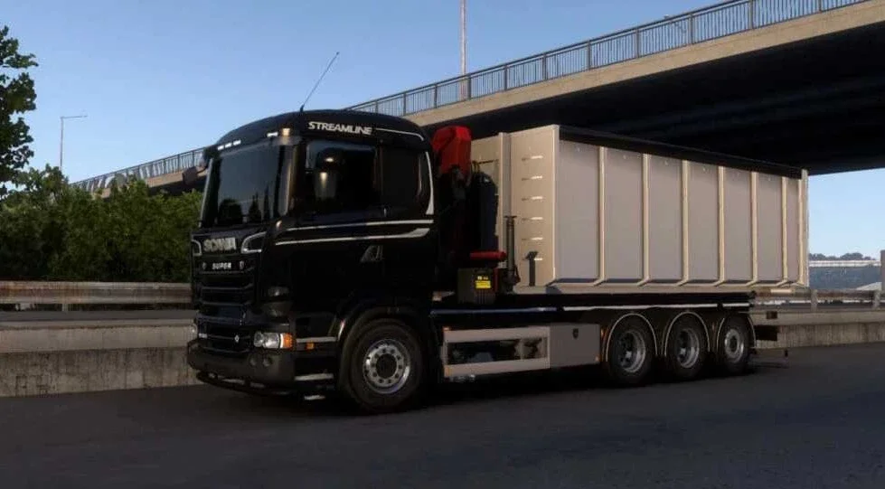 Hooklift Addon for Scania RJL S