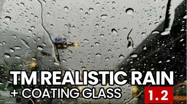 TM Realistic Rain with Coating Glass v1.2