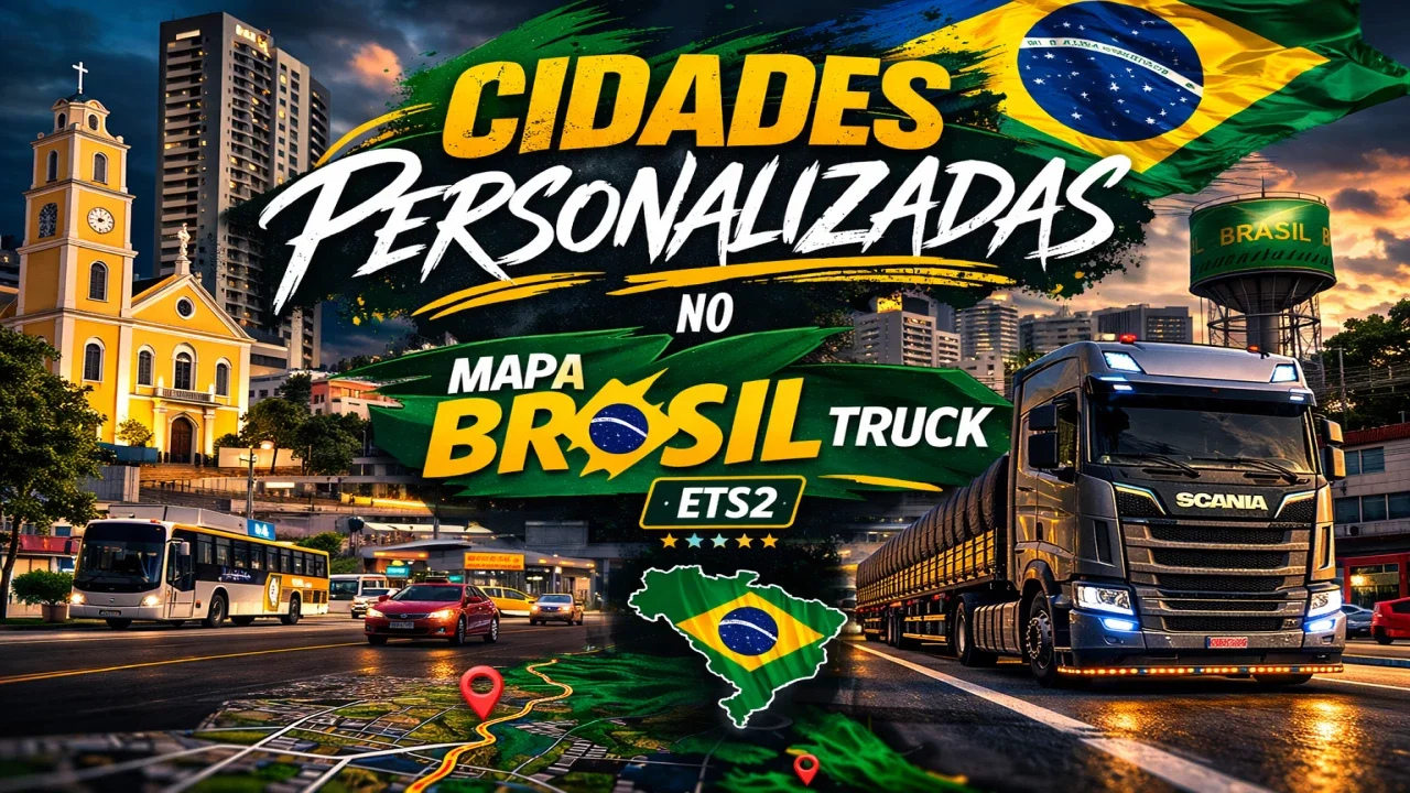 Mapa Brasil Truck v1.0 6