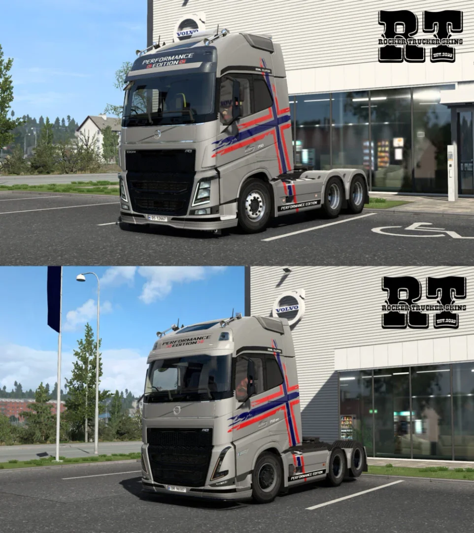 Volvo Perfomance Norway Edition Skins v1.0