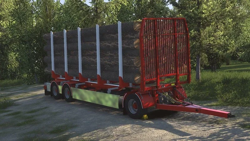 Trailer Tandem Logs 3