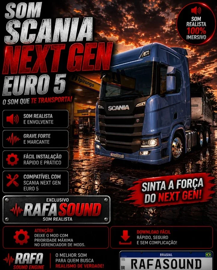 Scania Next Gen Sound Pack v1.0