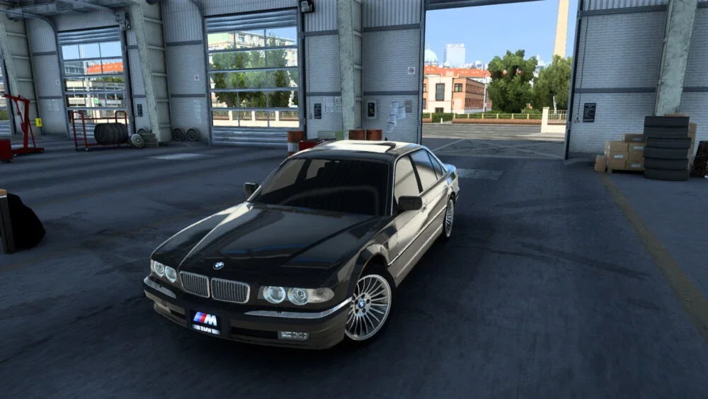 BMW 750IL E38 2005 v 2.7 2