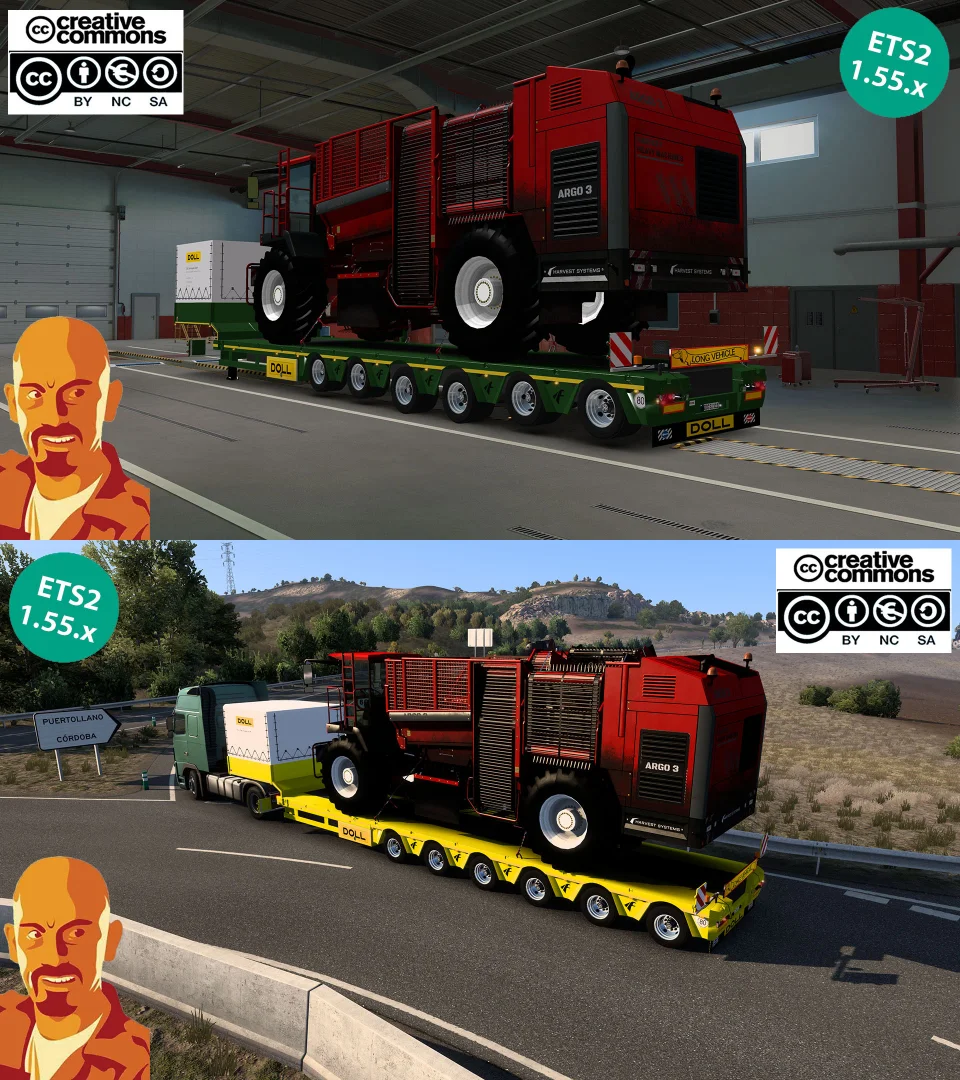 DOLL-SIEMENS SPECIAL TRANSPORT TRAILER v3.0 3