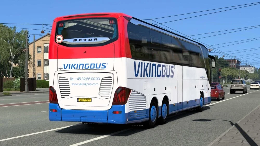 Setra S517HDH Vikingbus Coating v1.0 3