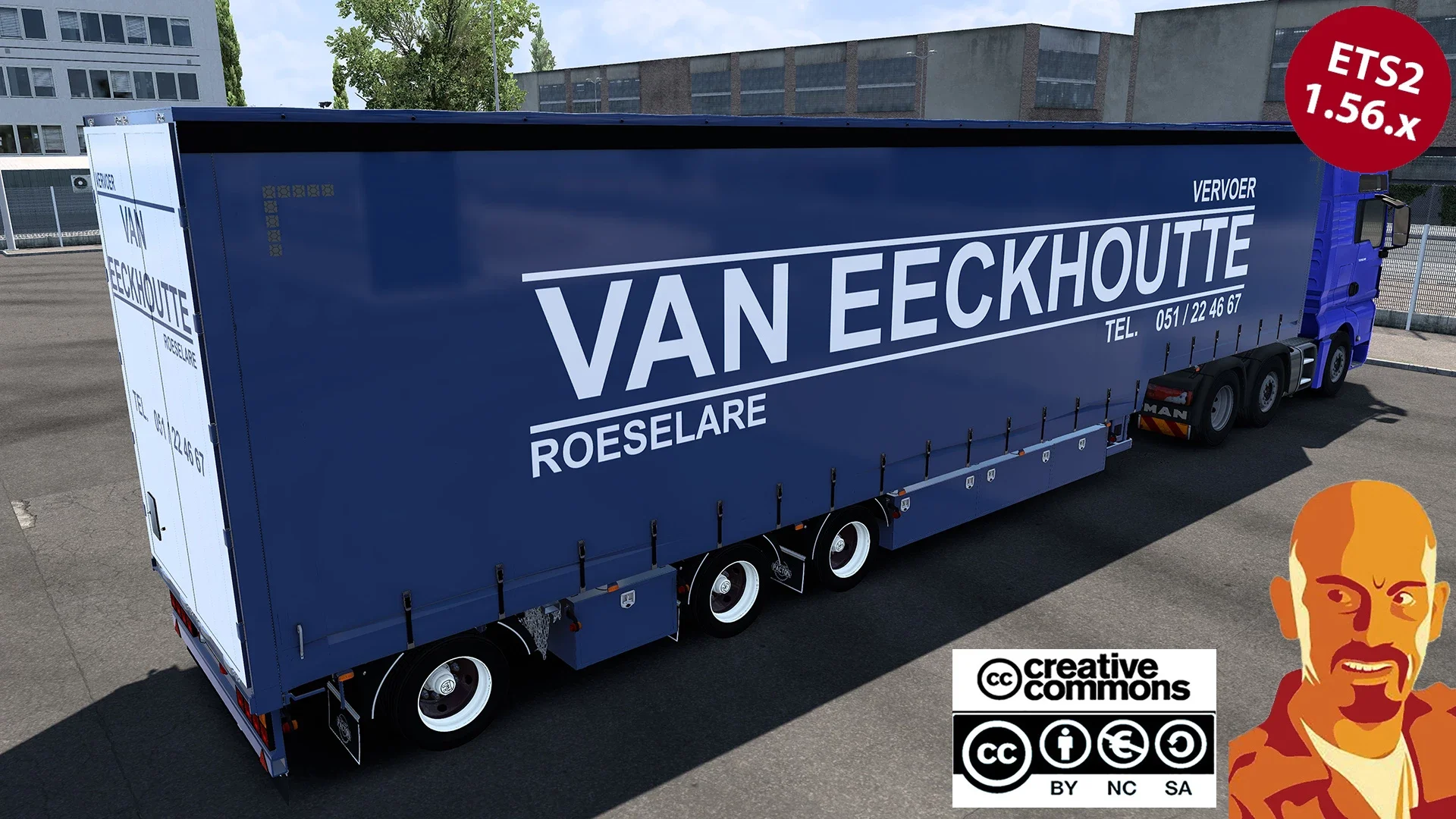 PACTON JUMBO CURTAINSIDE TRAILER v2.0 3
