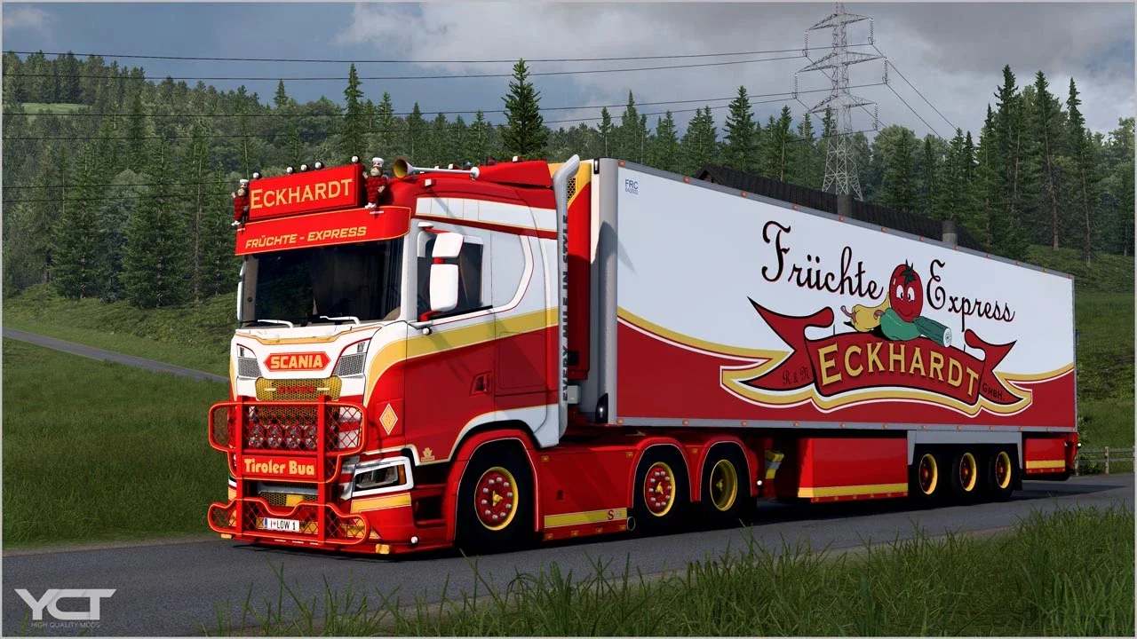 Scania S650 Eckhardt + Trailer v5.0 5