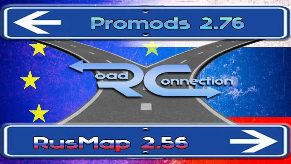 Rusmap + Promods Road Connection