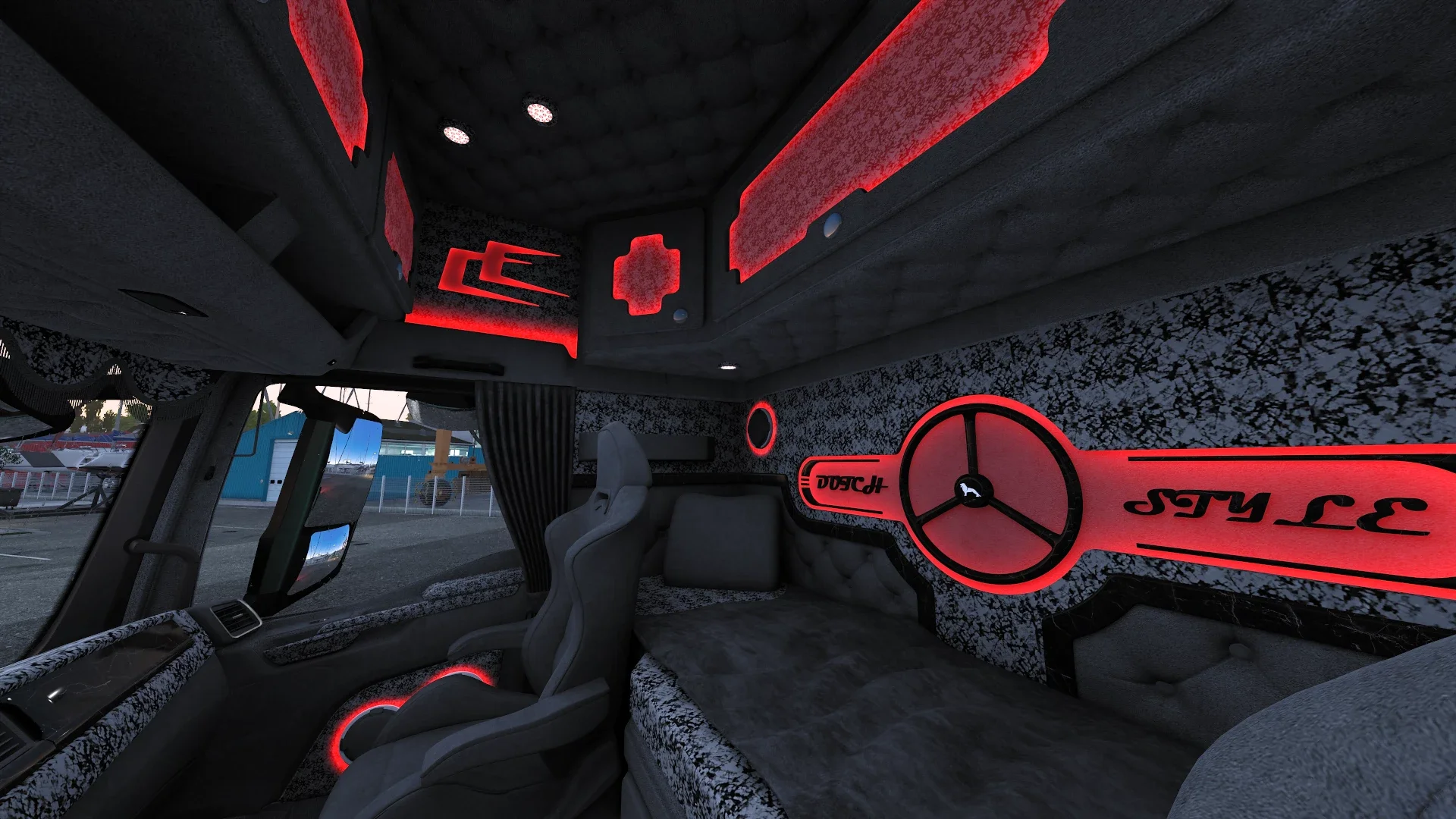 MAN TGX Dutch Style Interior v1.0 3