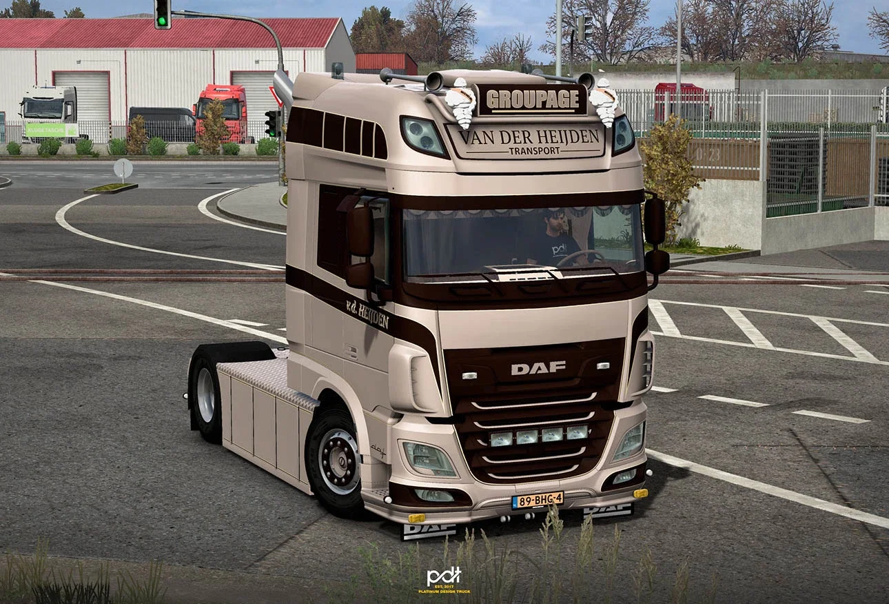 DAF XF 106 480 + Trailer Van der Heijden v1.0 4