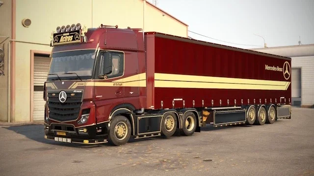 ACTROS MP4 GOLD EDITION Skin 2