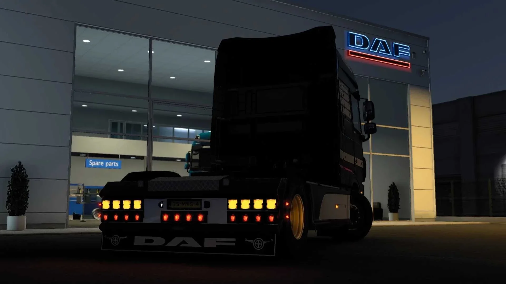 DAF XF Holland Style Rear Bumper v1.58 2