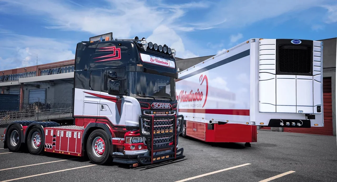Scania 6 Series R500-V8 Trailer