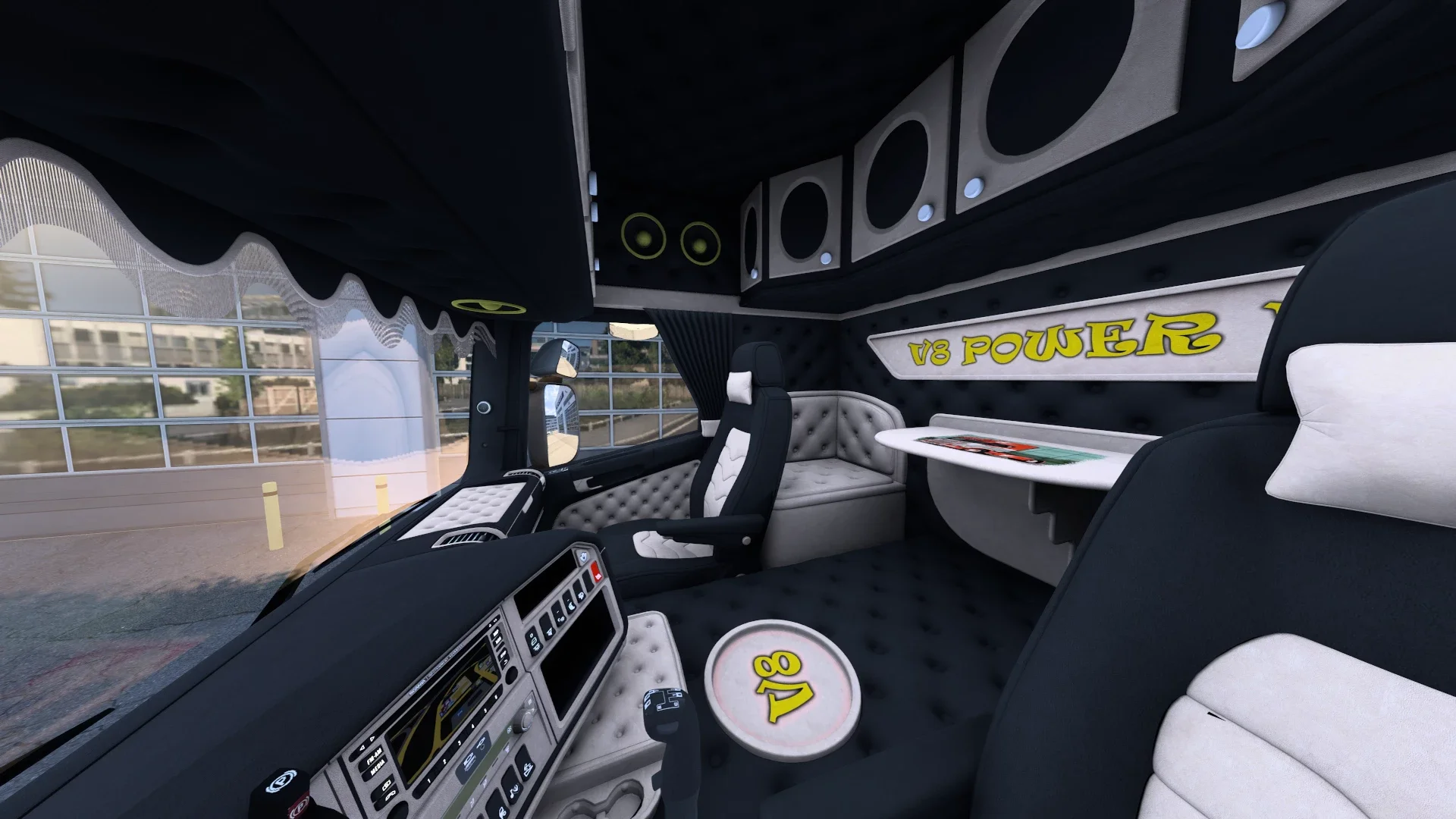 Interior Scania RJL V8 POWER v1.0