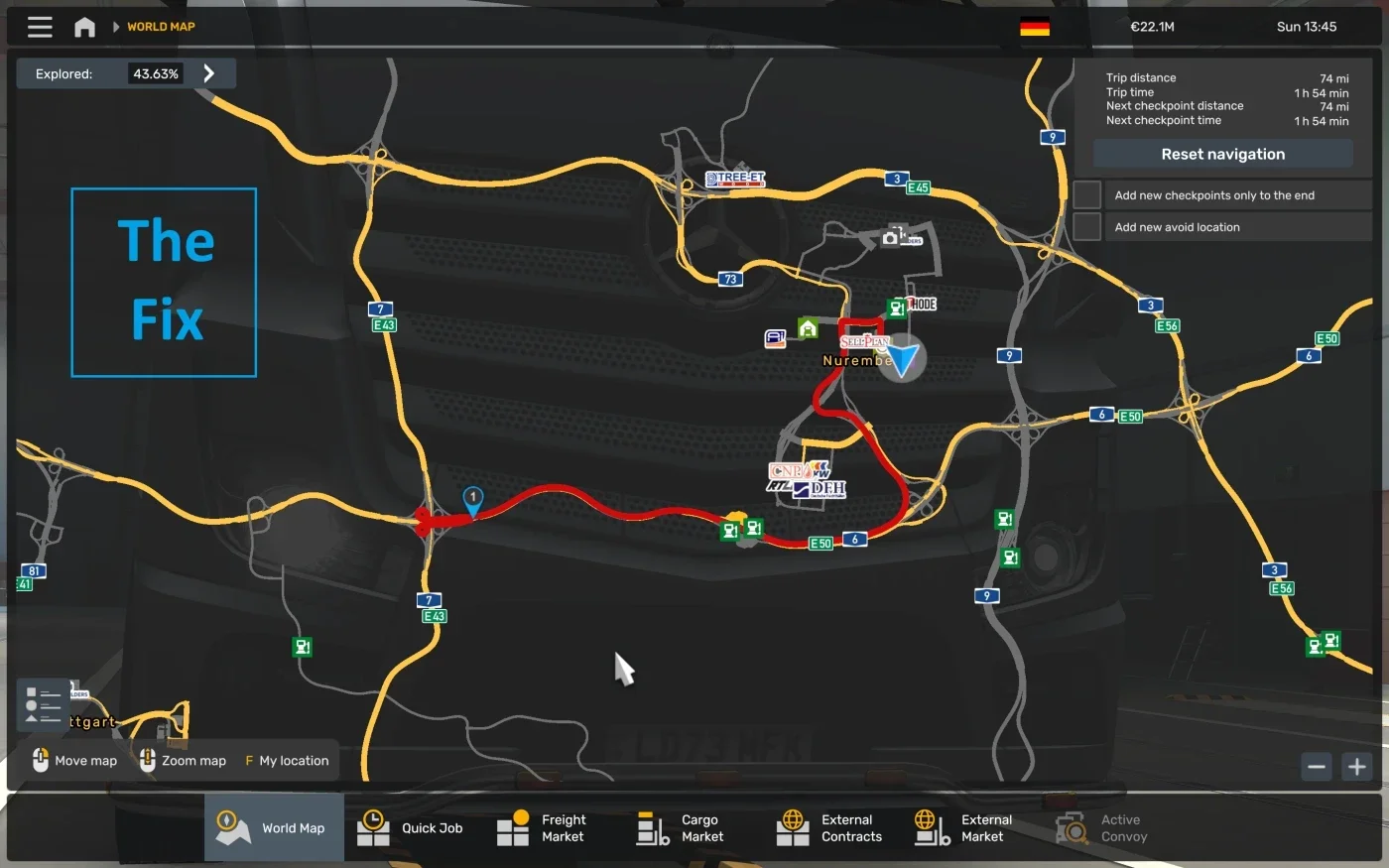 Rhineland Map Promods RC FIX v1.2 3