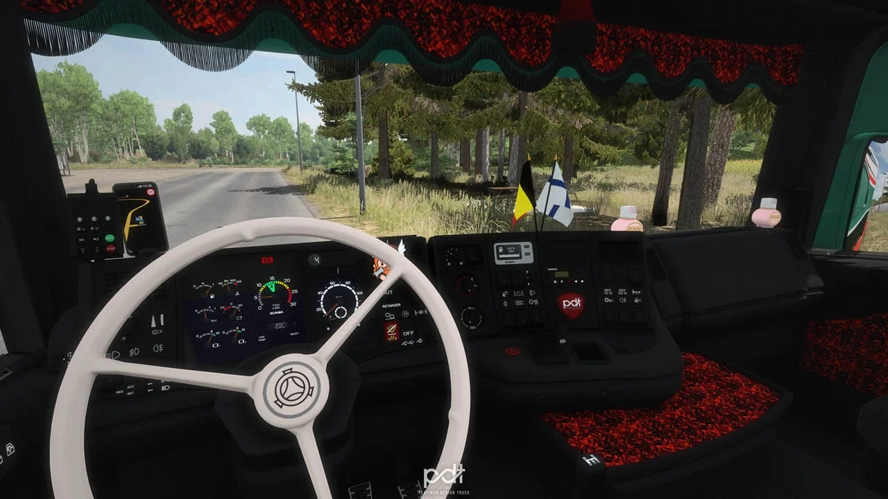 Scania 164L + Trailer Pwt Thermo v2.0 5