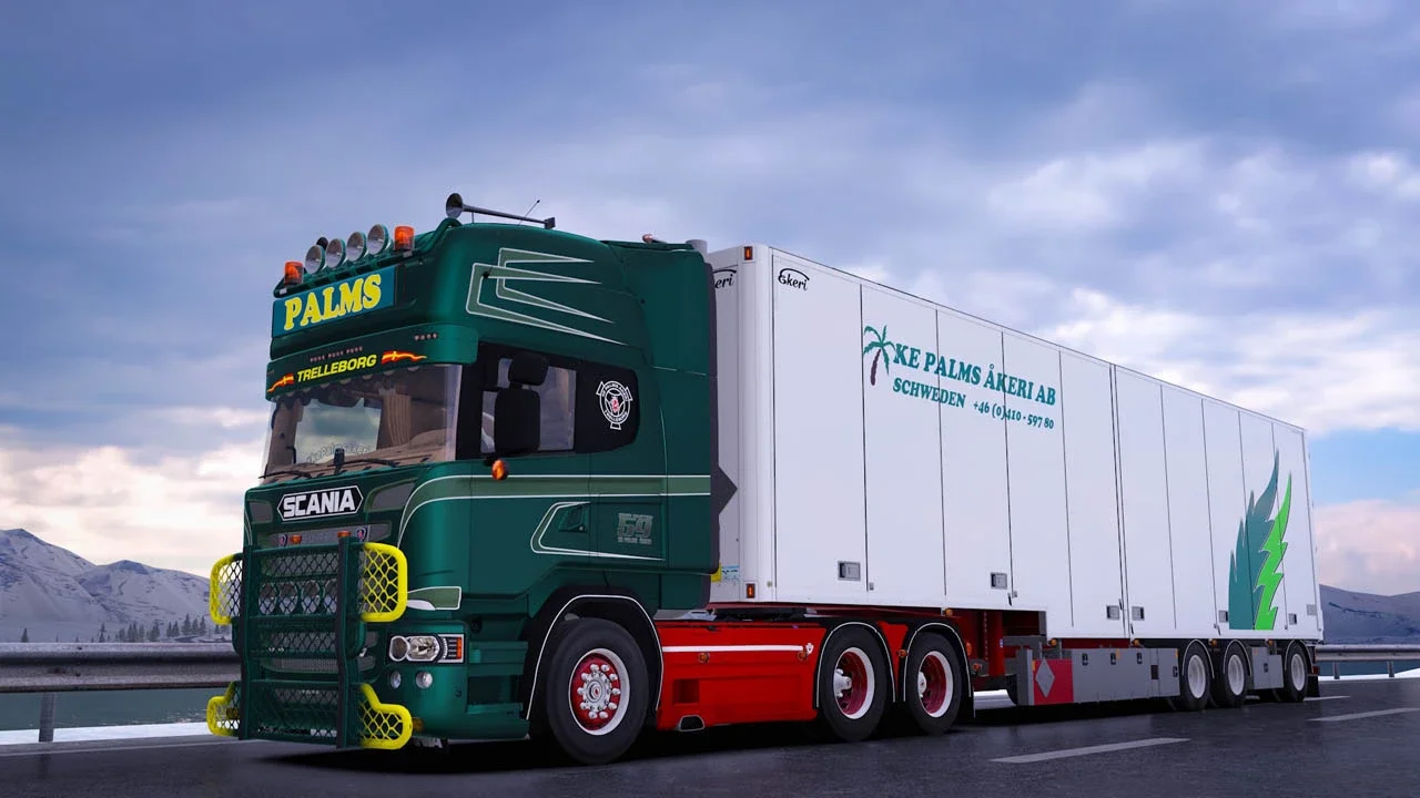 KE Palms Åkeri AB Scania Ekeri Skin Pack v1.0
