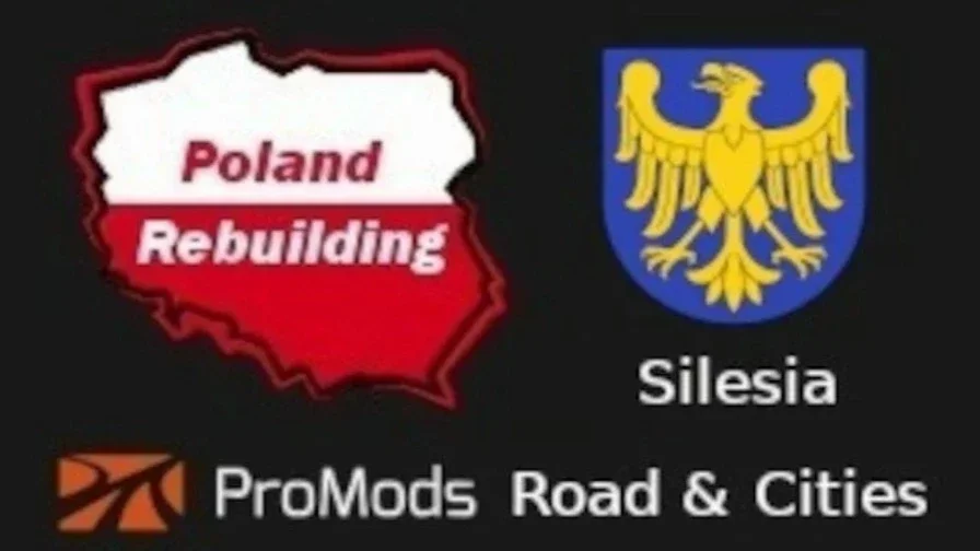 ProMods road cities Silesia merge v1.7.3