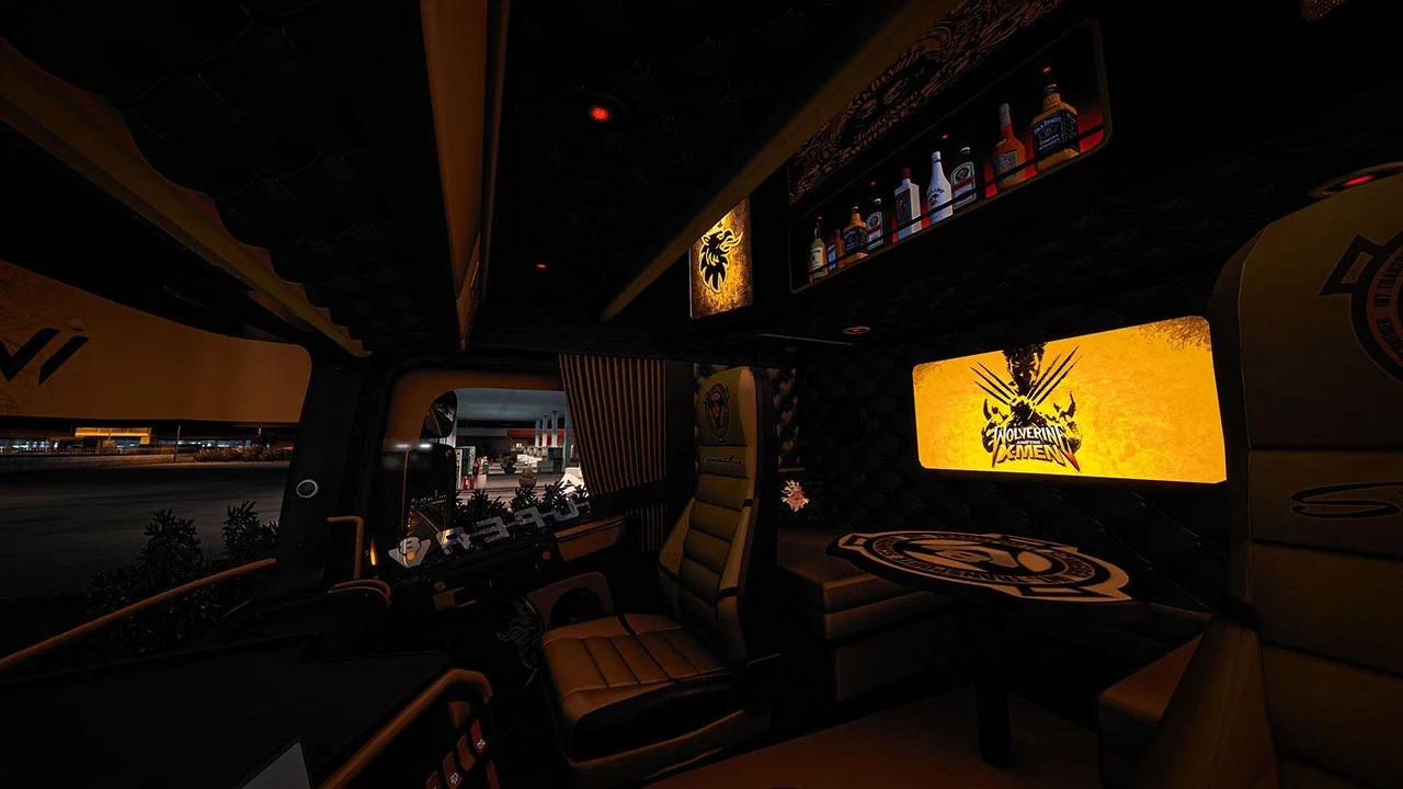 Scania V8K Wolverine R520 + Trailer v1.58 4