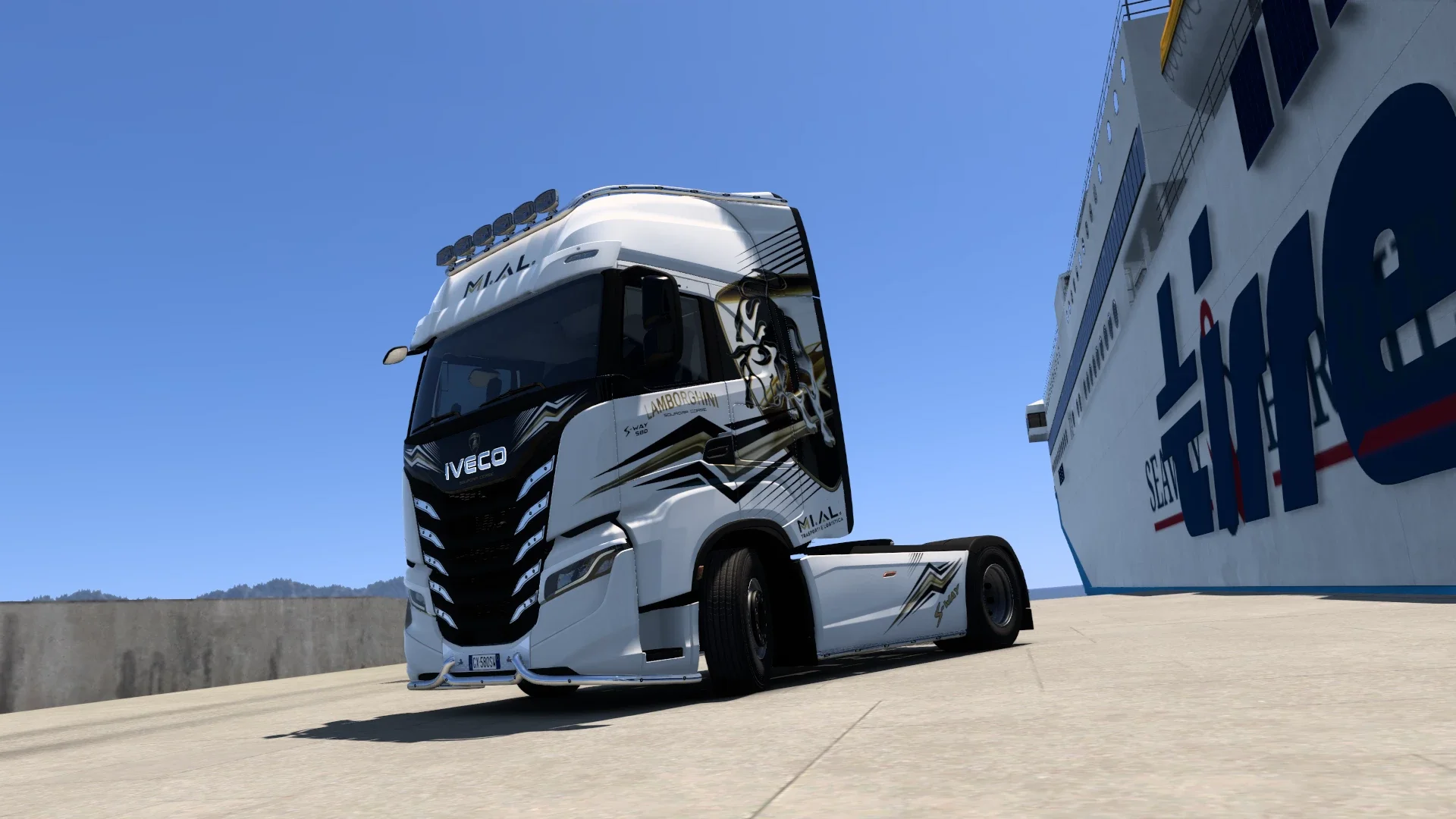 IVECO S-WAY LAMBORGHINI MI.AL TRASPORTI v1.0