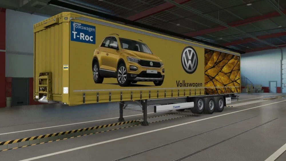 Volkswagen Krone ProfiLiner – T-Roc Gold Edition v1.0