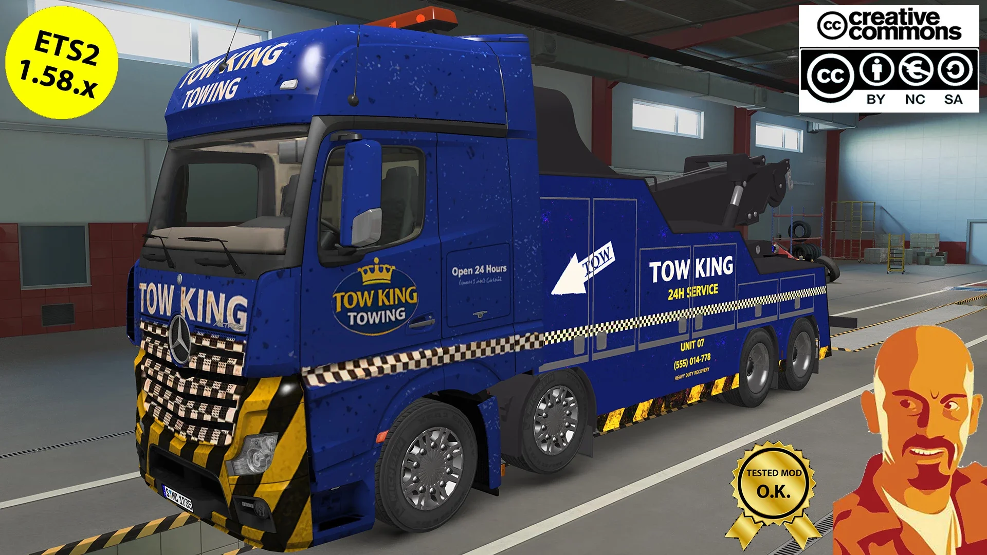 MERCEDES BENZ ACTROS MPIV CRANETRUCK v2.0 2