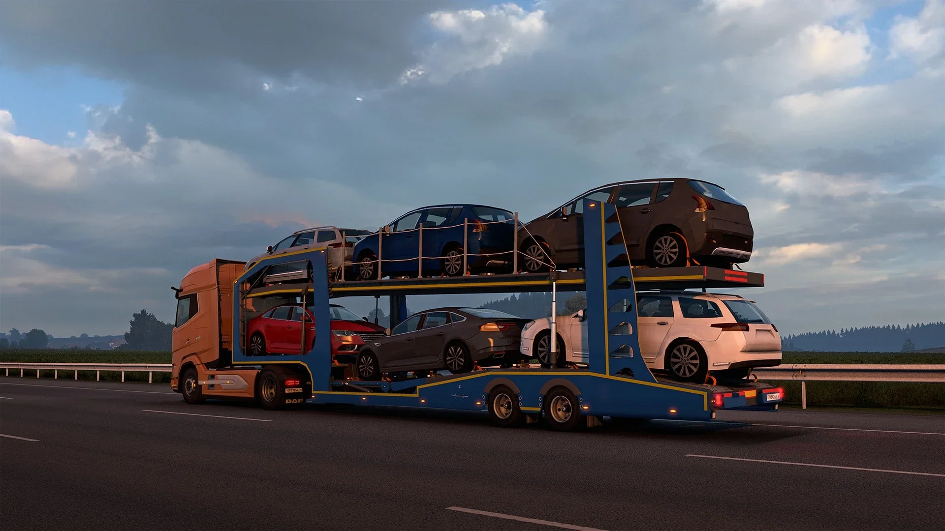 Car carrier trailer
