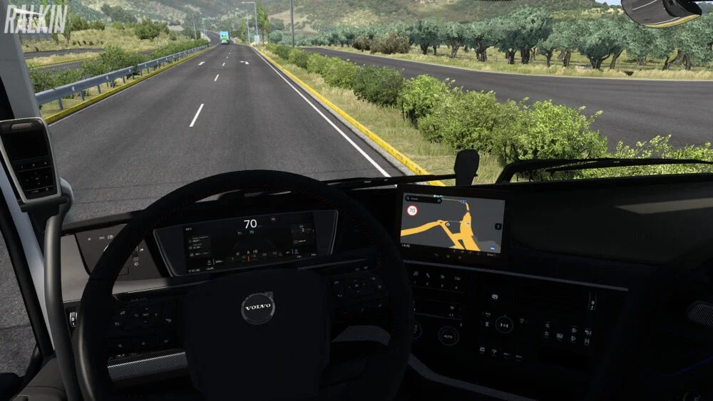Volvo FH5/6 Speed Limit on GPS v1.58 3