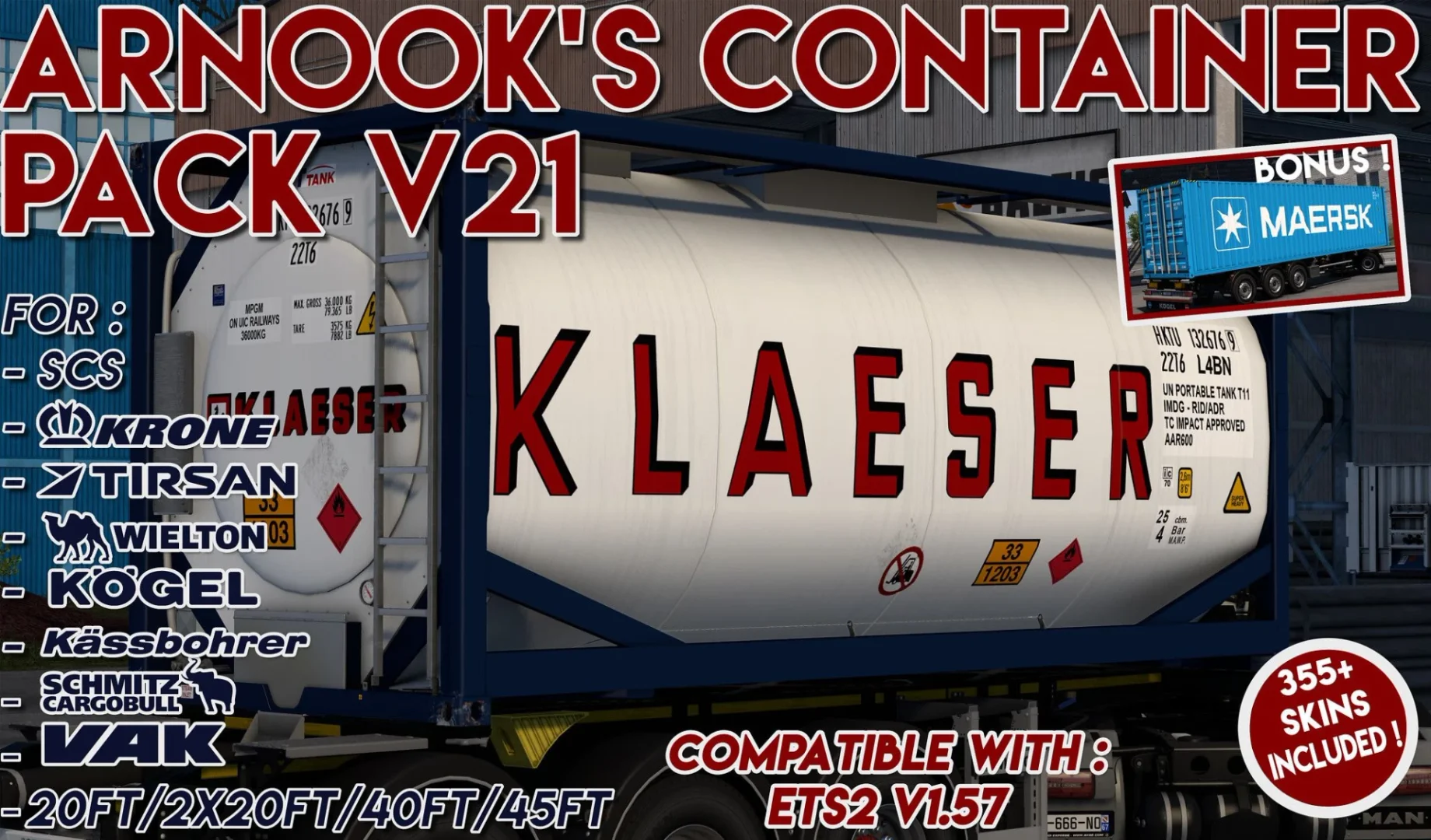 Arnook s Container Pack v21