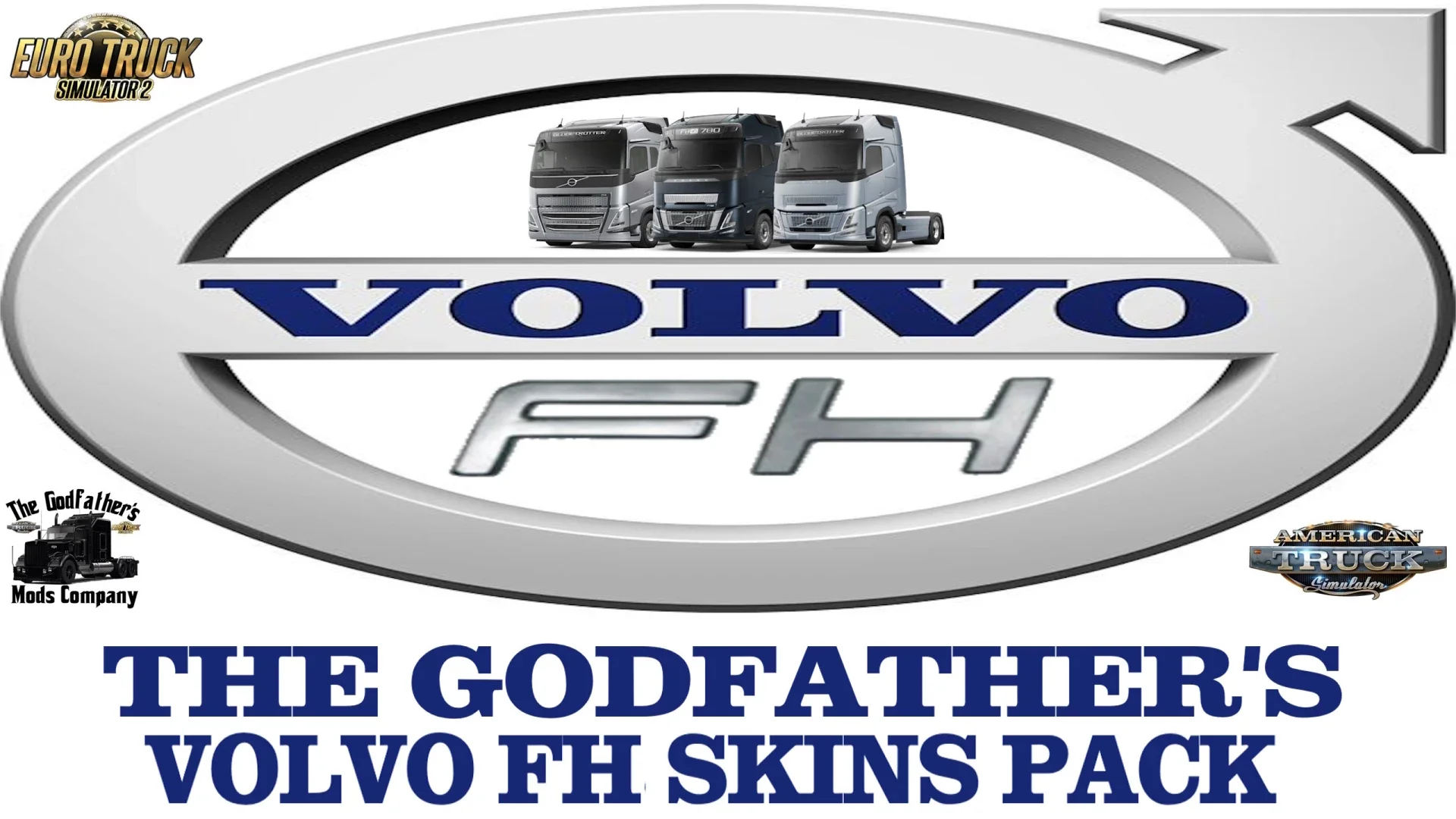 The Godfather's Volvo FH Skins Pack v1.0