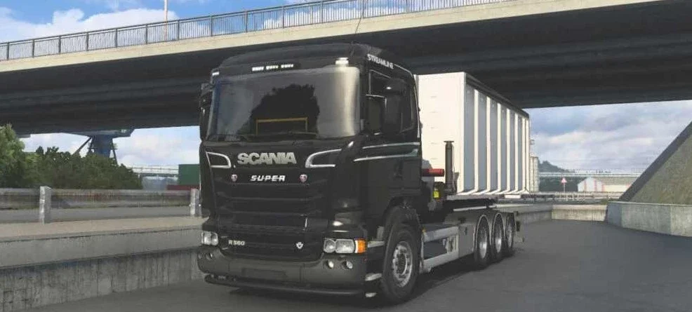 Hooklift Addon for Scania RJL S 2