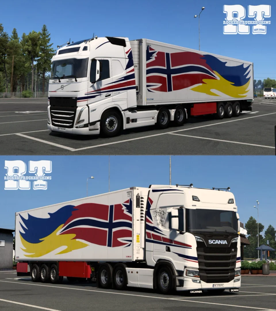Norway-Ukraine Skin Pack v1.0 2