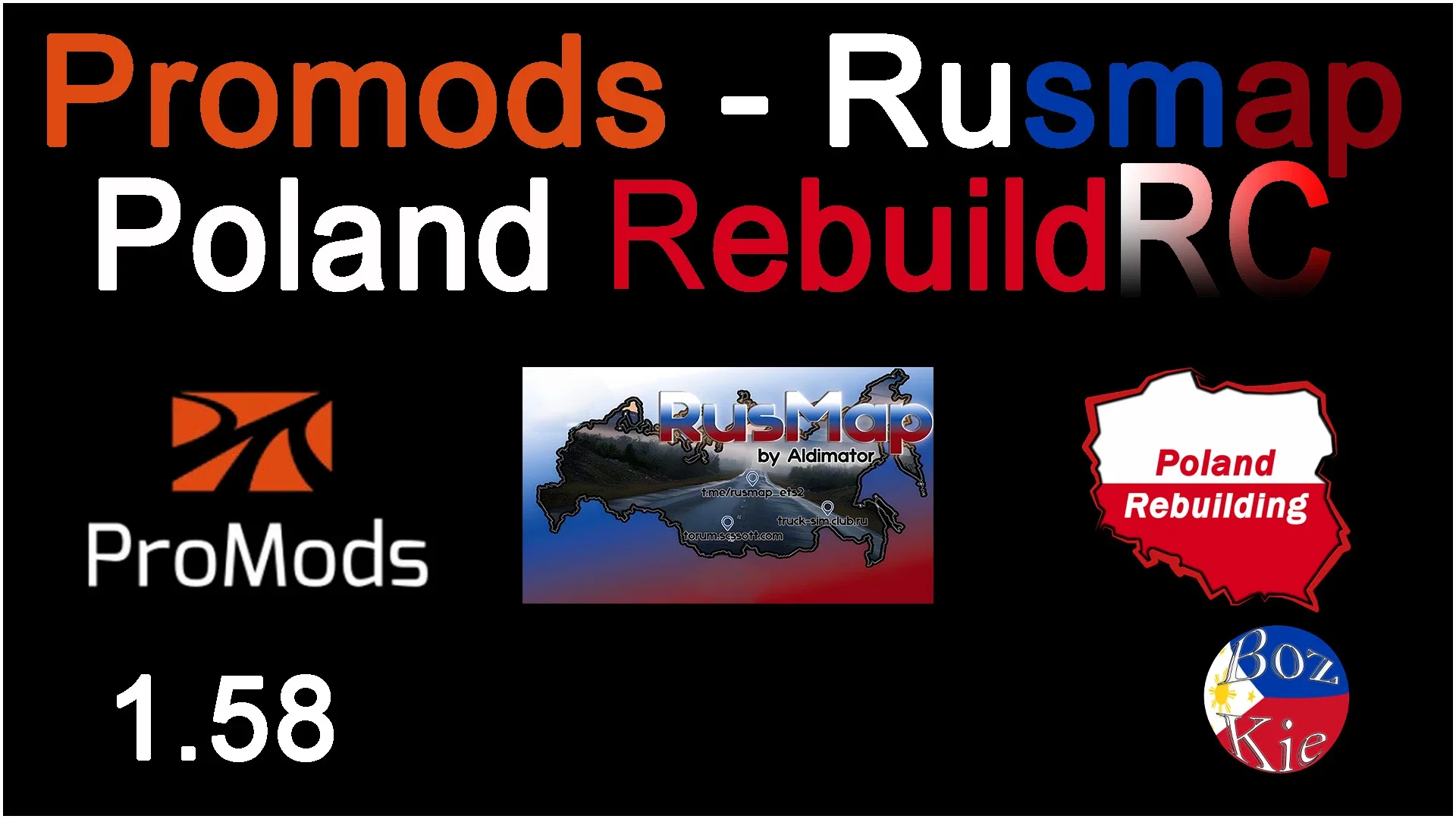 Promods Nordic Horizons Rusmap (Aldi) Poland Rebuild RC v1