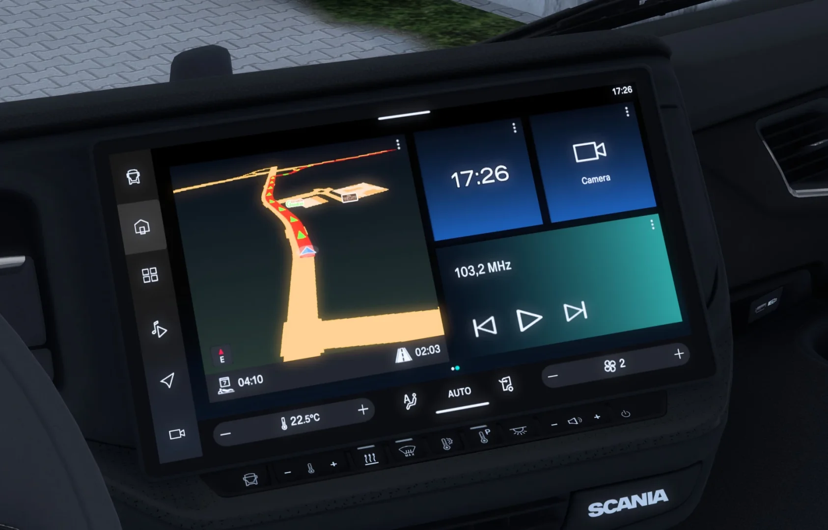 Realistic Scania SmartDash v1.651 2